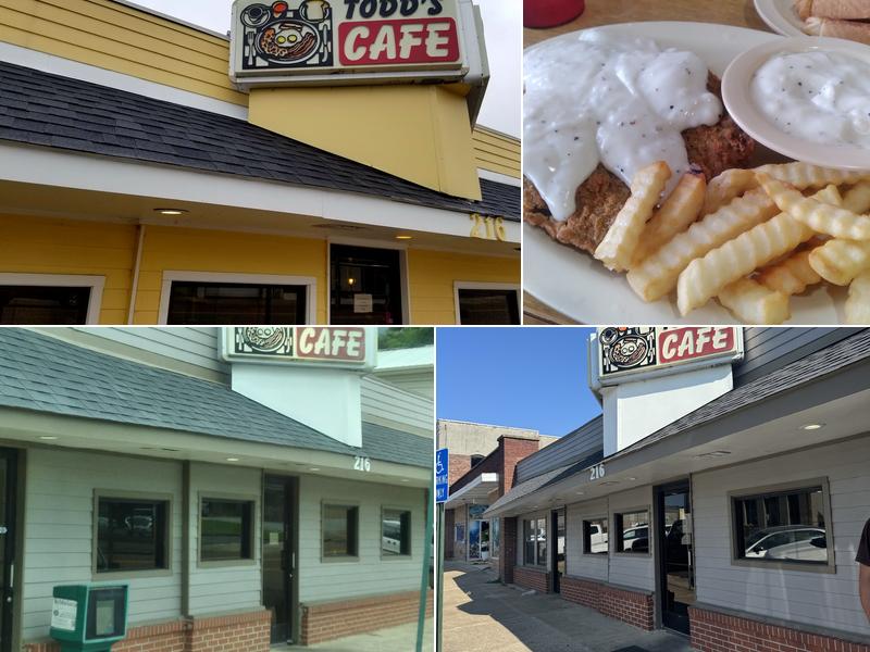 Todd's Cafe 216 E Court St, Dyersburg