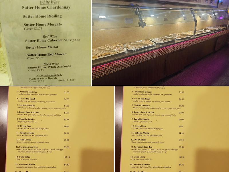 Master Buffet Menu