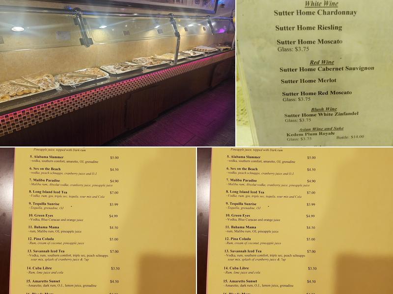 Master Buffet Menu