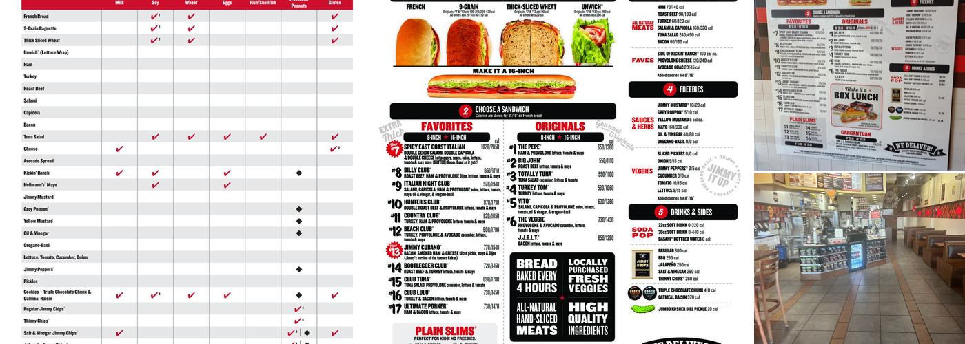 Jimmy John's Menu
