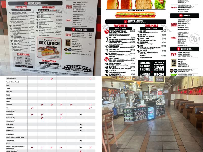 Jimmy John's Menu
