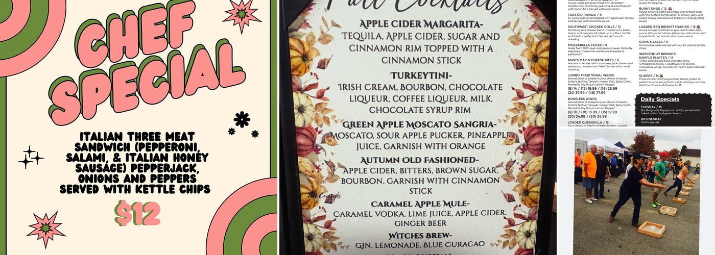 Halftime Pub & Grill Menu