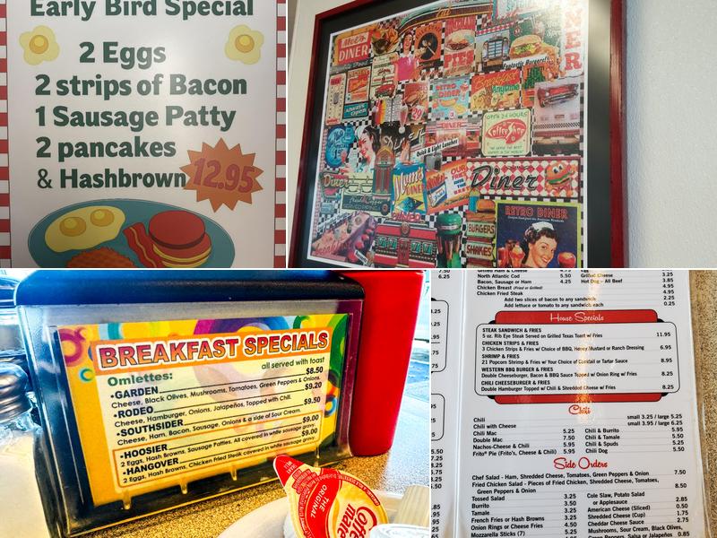 Courtesy Diner Menu