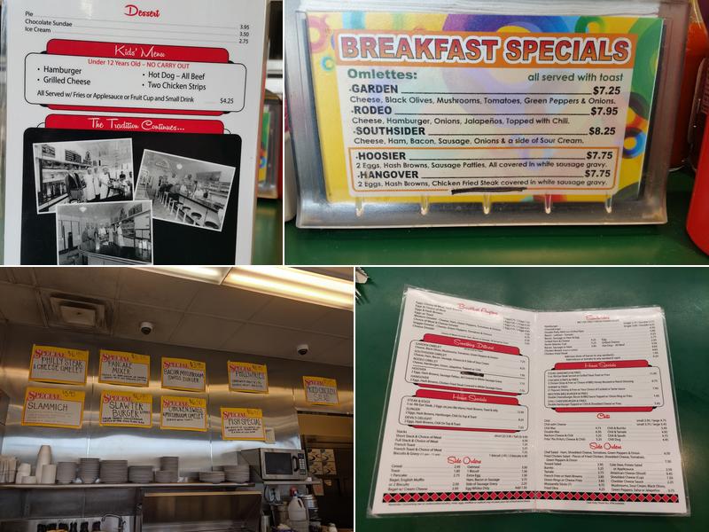 Courtesy Diner Menu