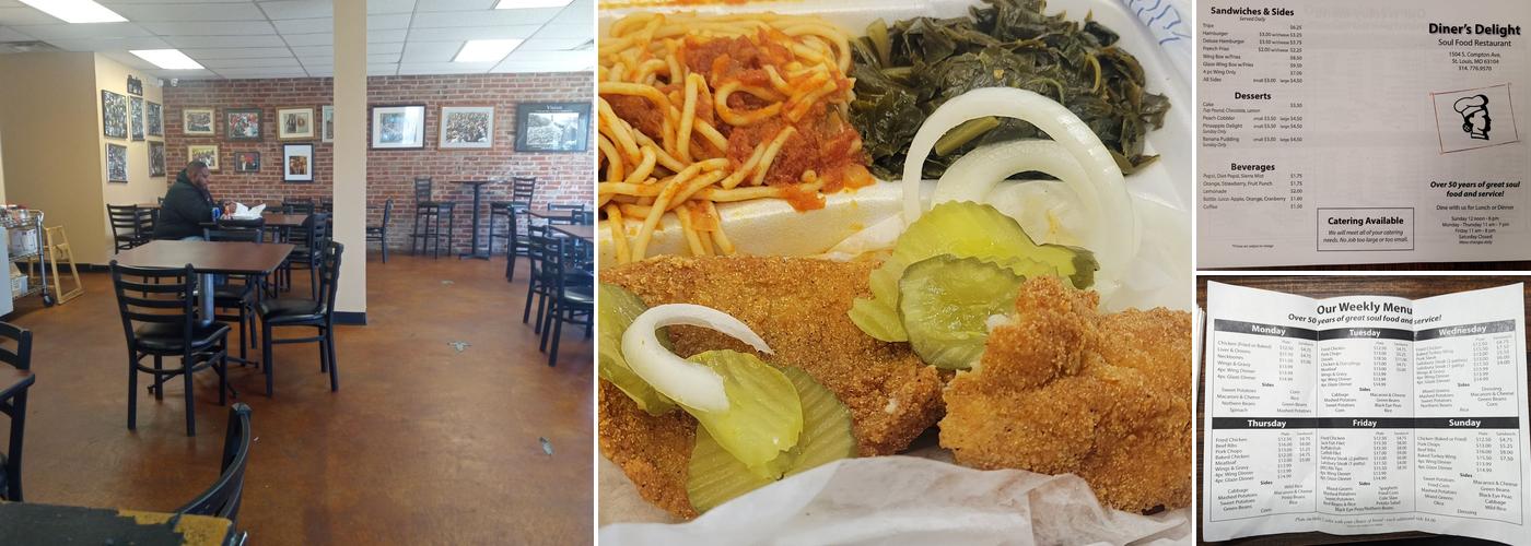 Diner's Delight Menu