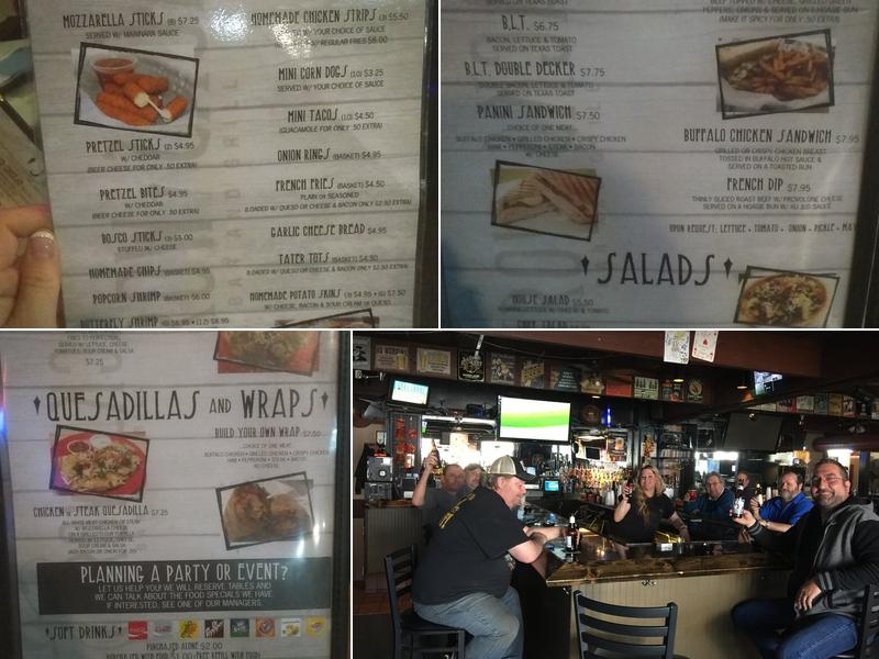 Throw Backs Bar & Grill Menu