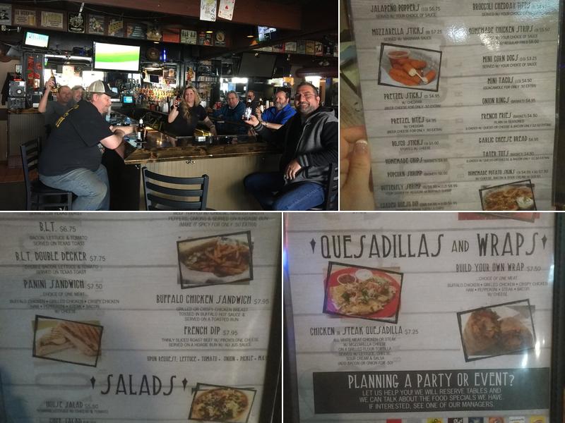 Throw Backs Bar & Grill Menu