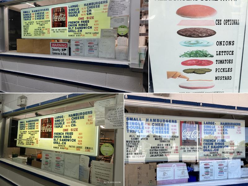 Grandpa's Burger Haven Menu