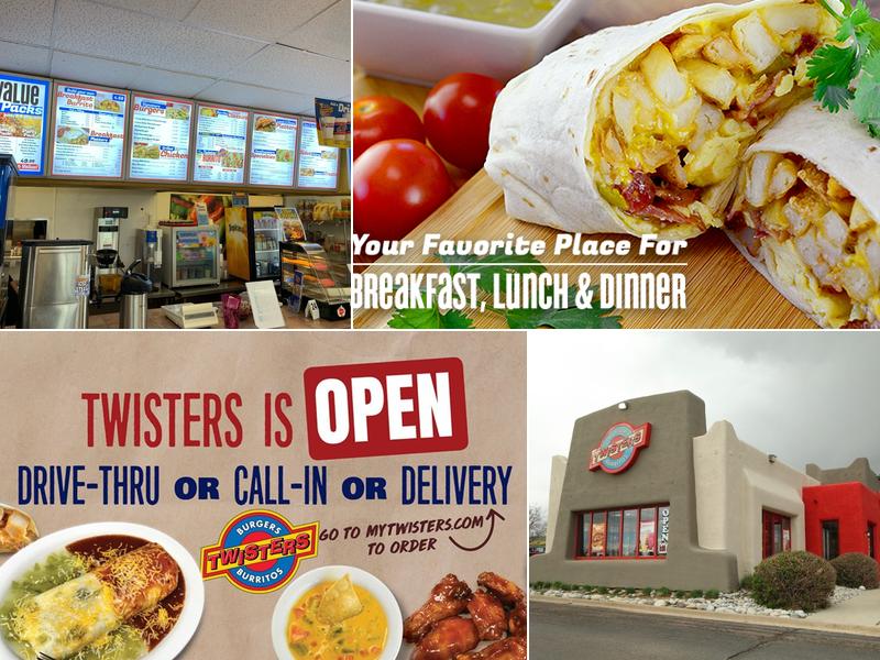 Twisters Burgers and Burritos