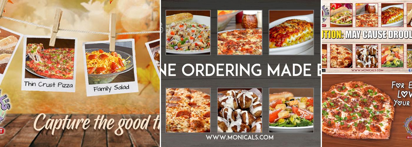Monical's Pizza Menu