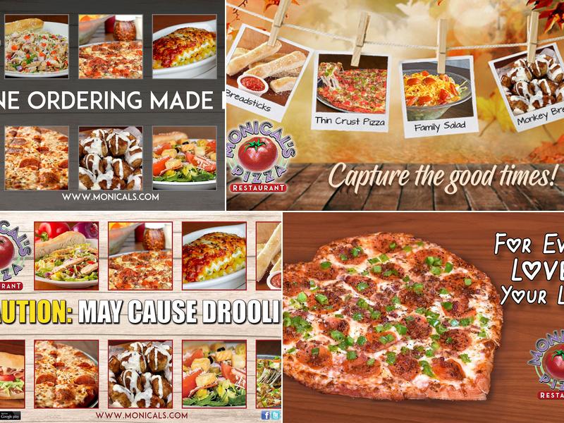 Monical's Pizza Menu