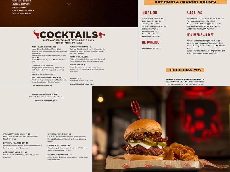 Burgatory Menu