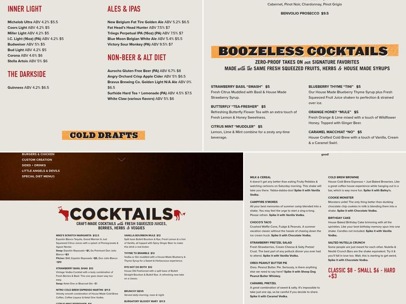 Burgatory Menu