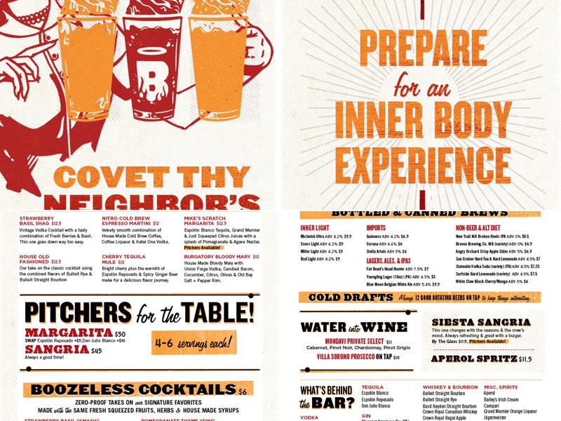 Burgatory Menu