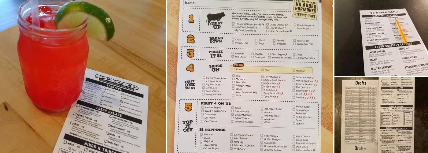 Stack'd Wexford Menu