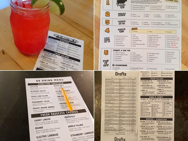 Stack'd Wexford Menu