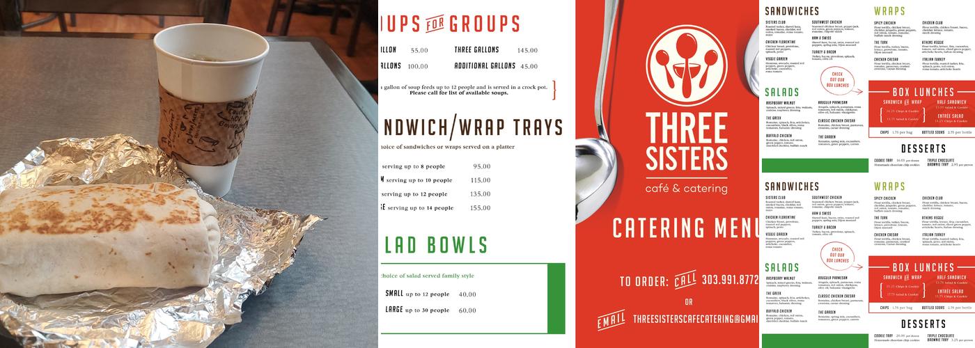 Three Sisters Cafe & Catering Menu