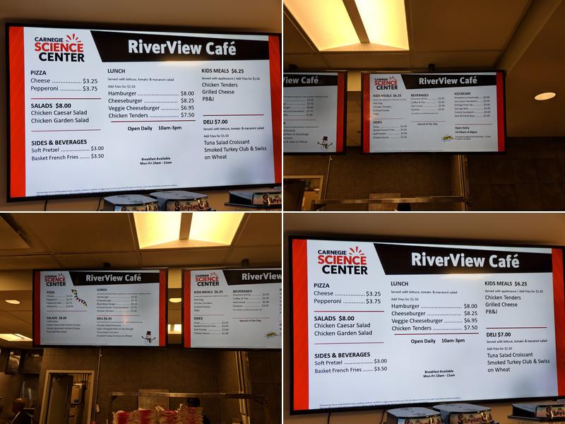 River View Cafe Menu