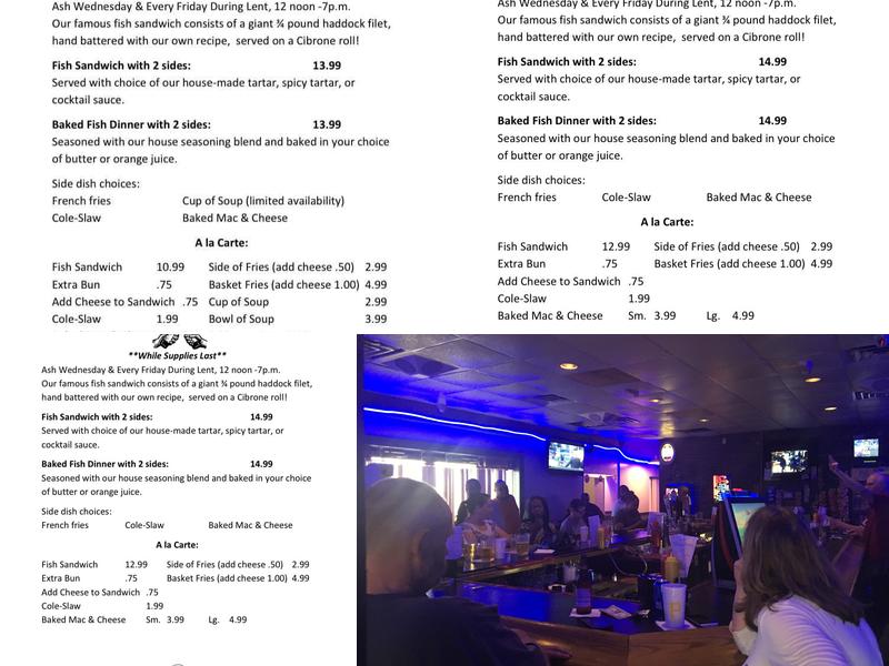 Lorenz Cafe Menu