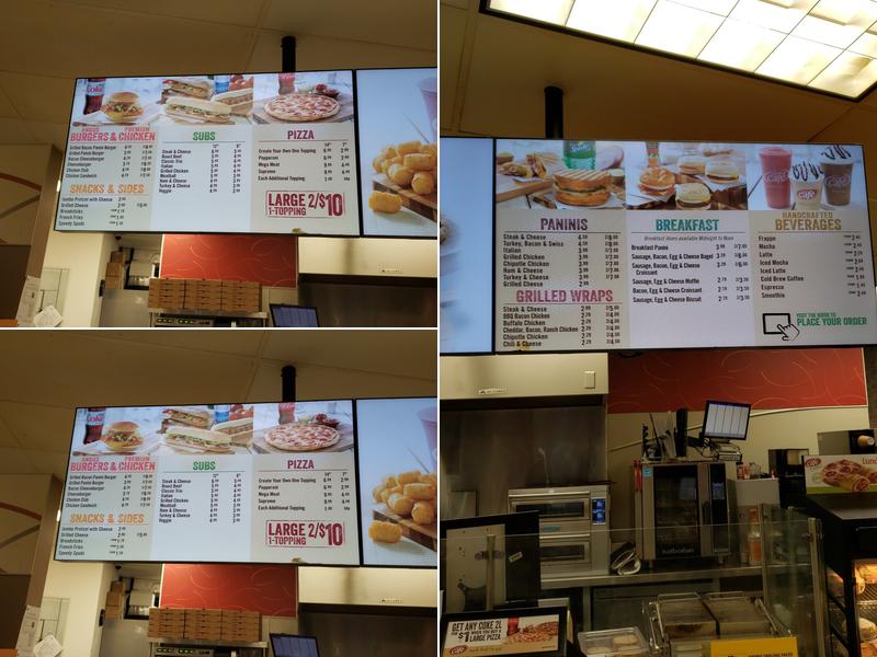 Speedway Menu
