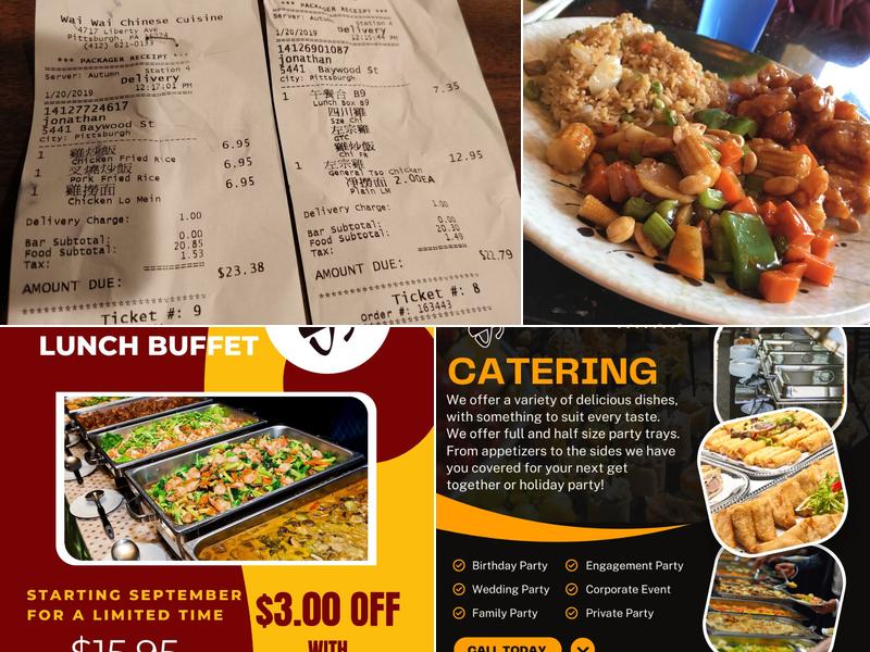 Wai Wai Chinese Cuisine - Bloomfield Menu