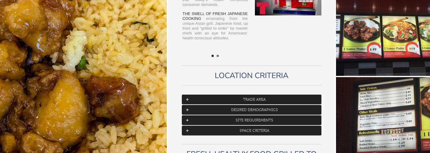 China Max Menu