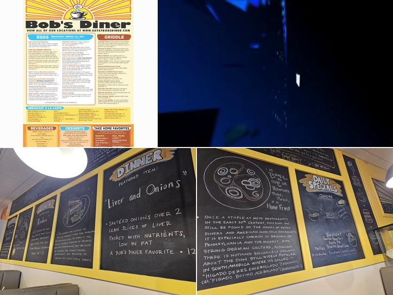 Bob's Diner Menu
