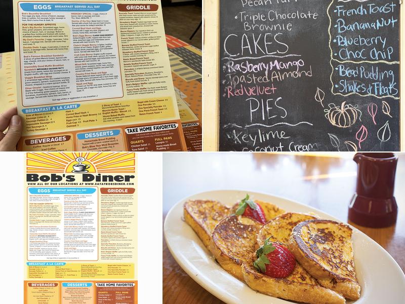 Bob's Diner Menu