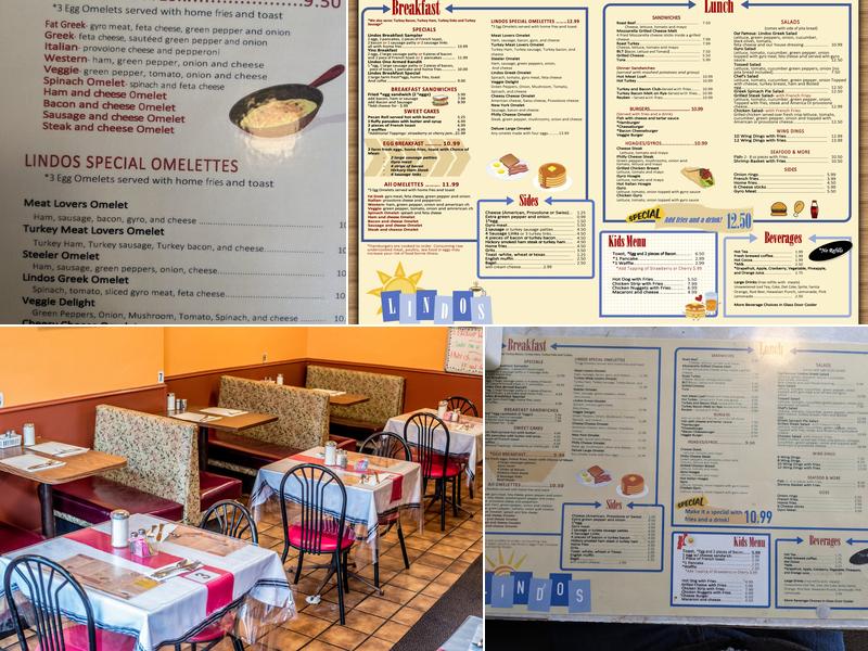 Lindos Restaurant Menu