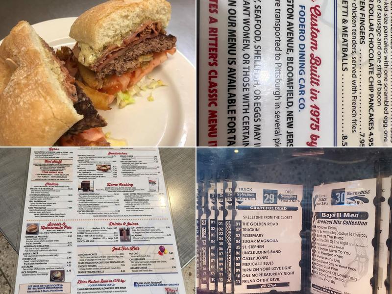 Ritter's Diner Menu