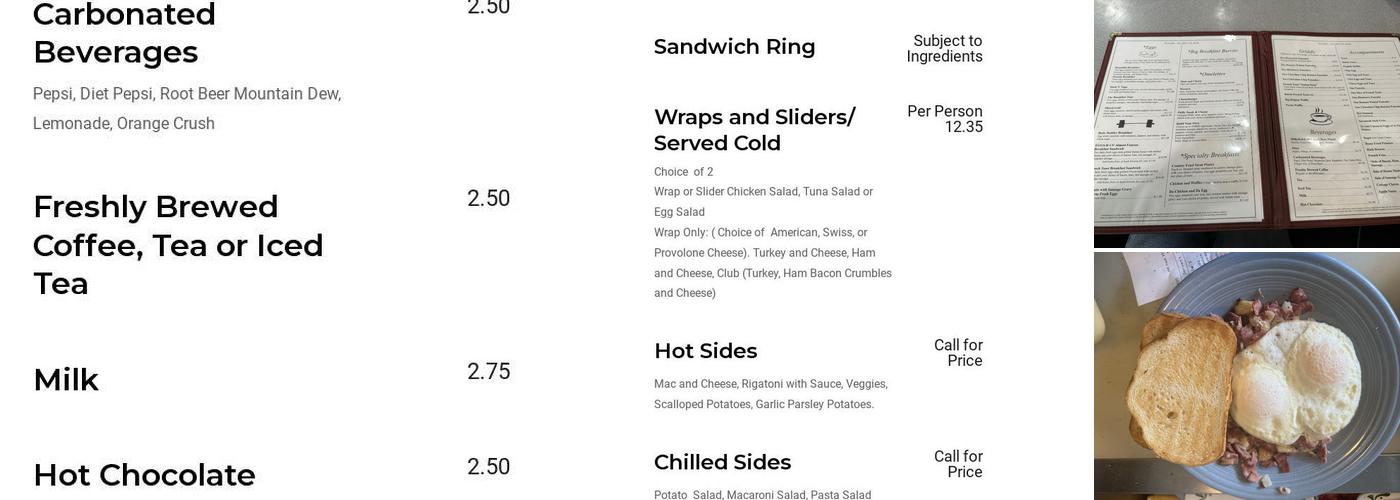 Eggs R Us Menu