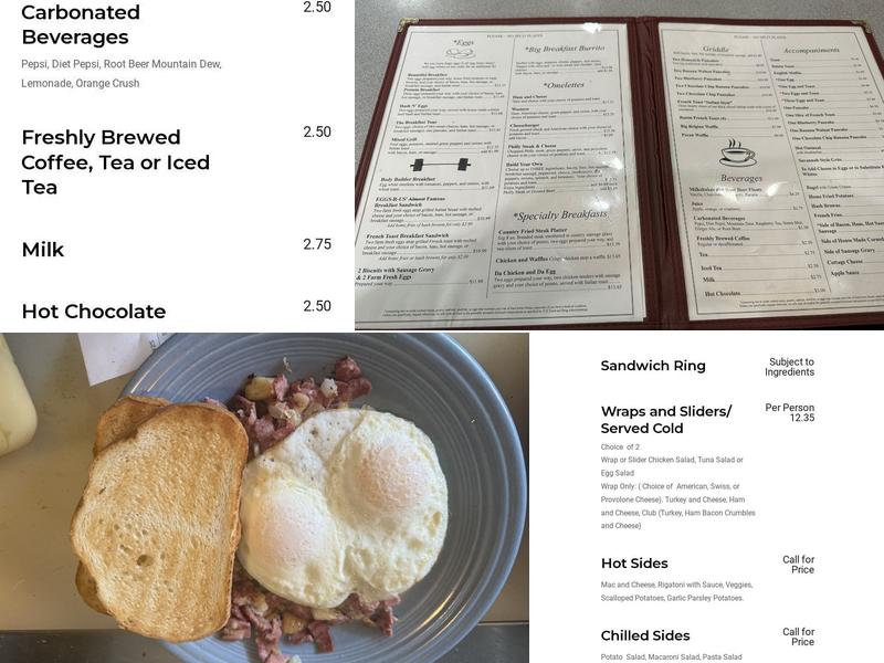 Eggs R Us Menu