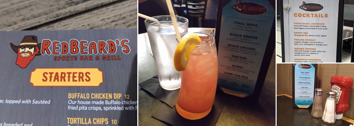 RedBeard's Bar & Grill Menu