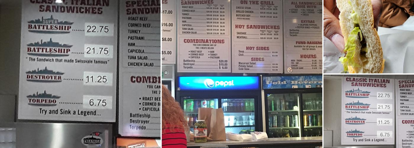 Triangle Bar & Grill Menu