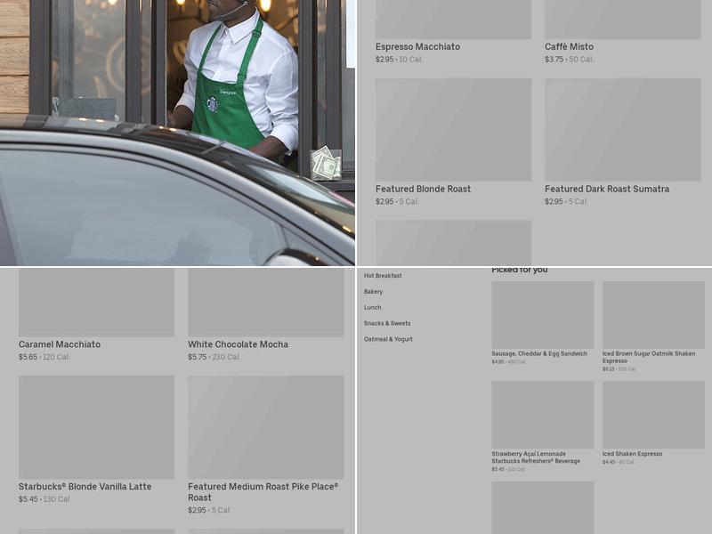 Starbucks Menu