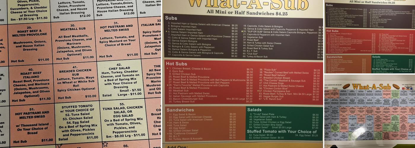 What a Sub Menu