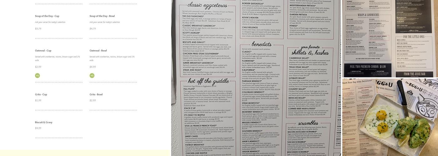 Bread & Butters Menu