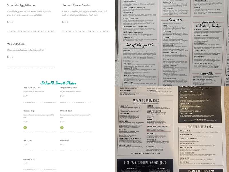 Bread & Butters Menu