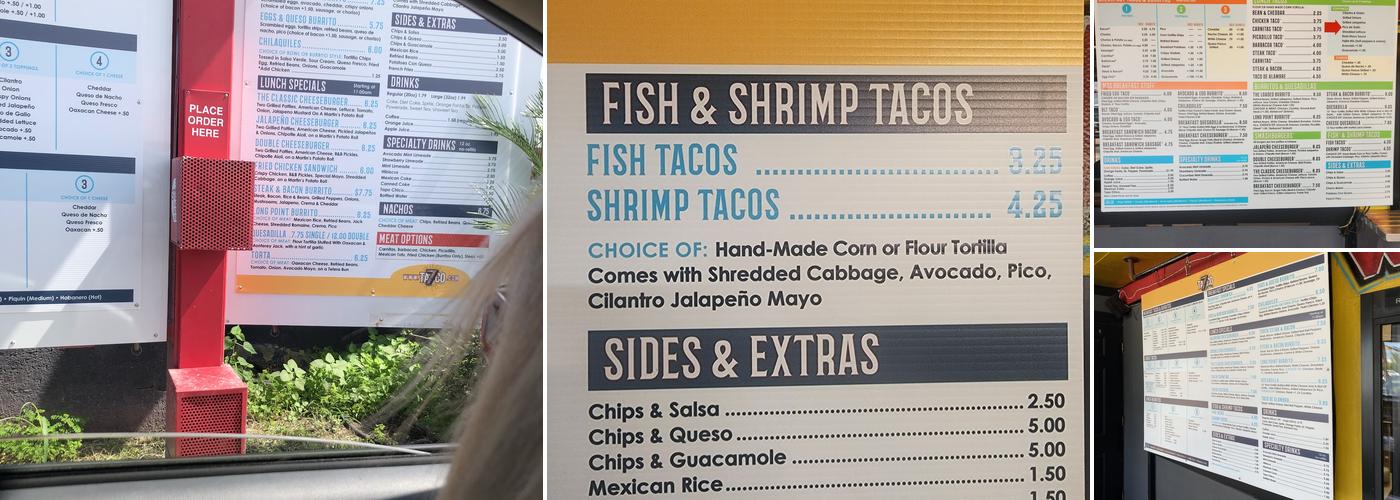 7taco Menu