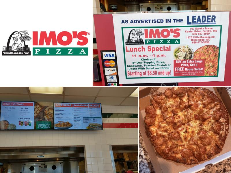 Imo's Pizza Menu