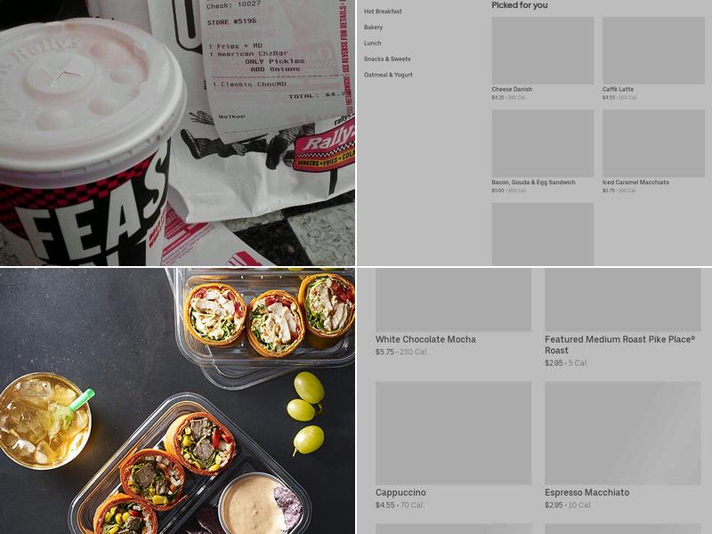 Starbucks Menu