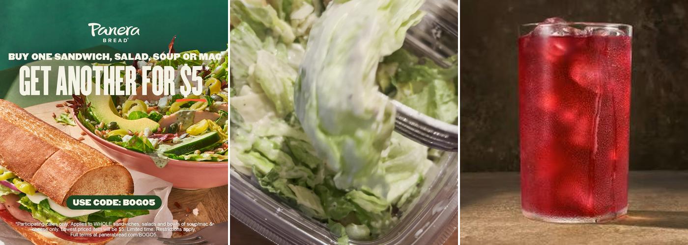 Panera Bread Menu