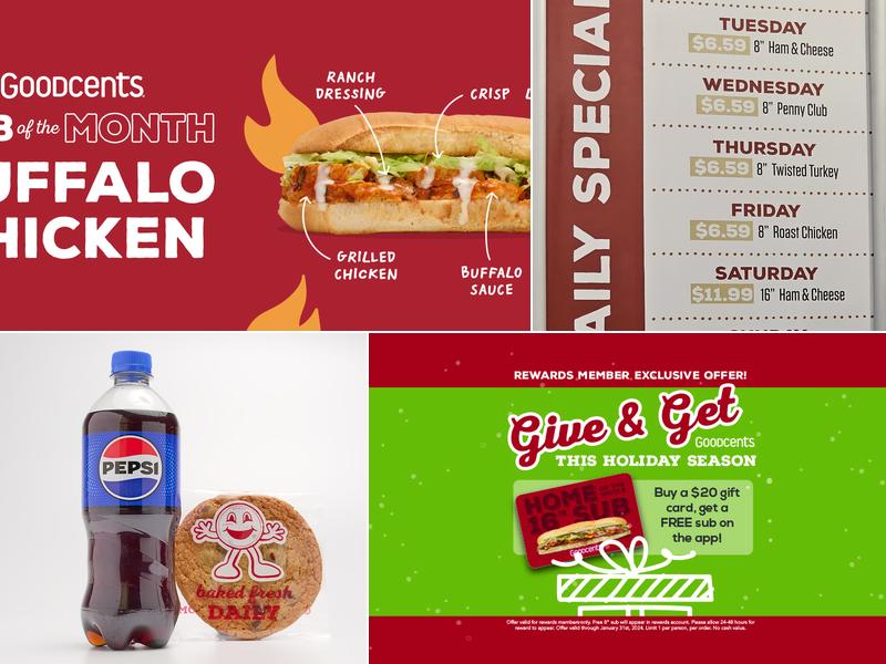 Goodcents Menu