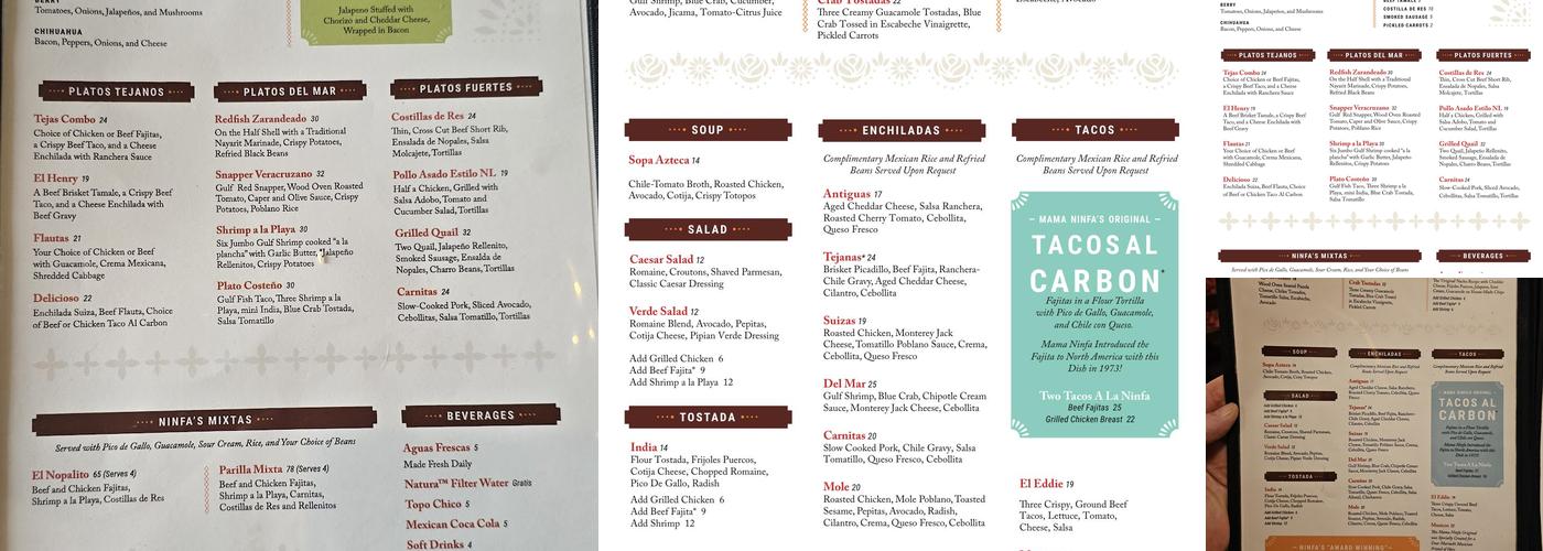 The Original Ninfa's on Navigation Menu