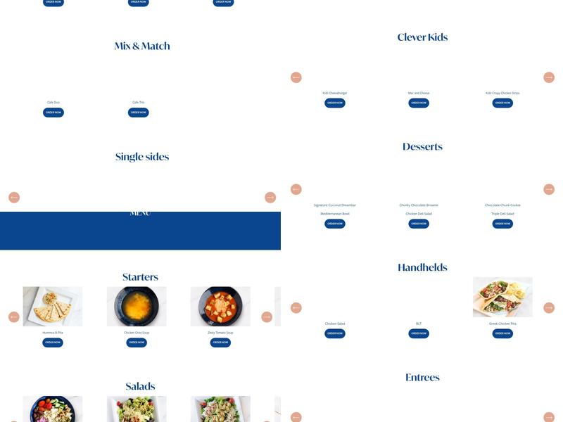 Cafe Express Town & Country Menu