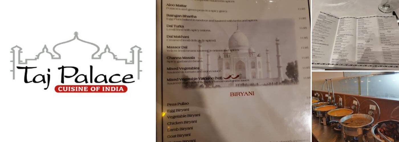 Taj Palace Menu