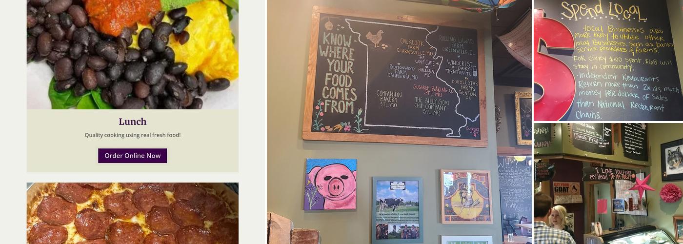 The Wolf Cafe Menu