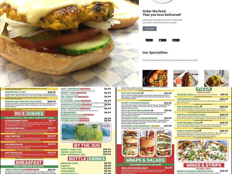 Bismillah Menu