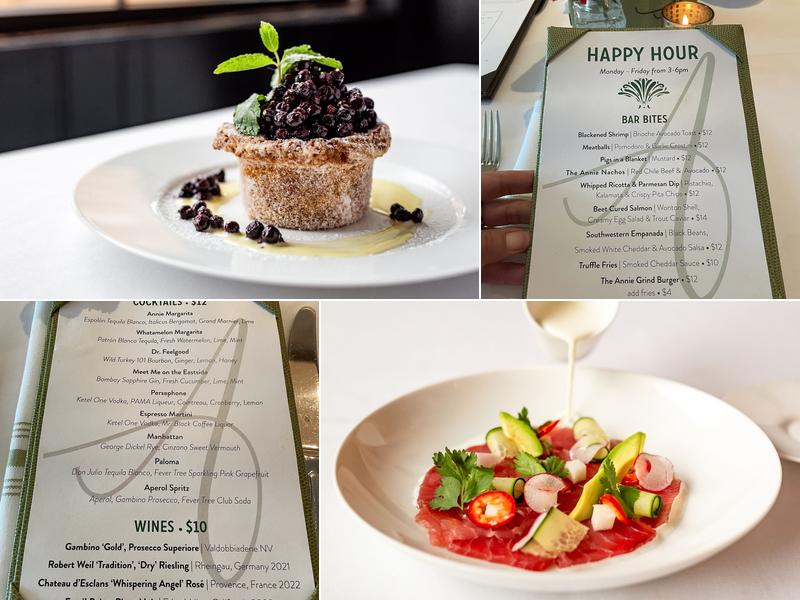 The Annie Menu