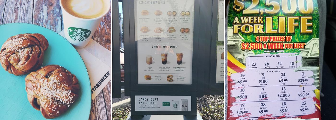 Starbucks Menu